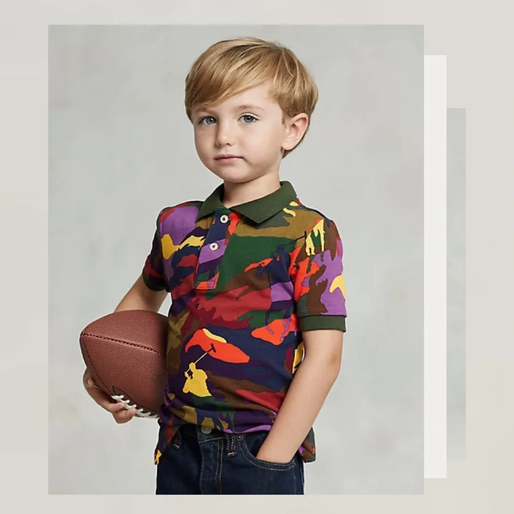Polo Ralph Lauren polo shirt cotton age 4 boys preppy boys party